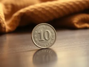 Ile waży moneta 10 groszy? Oto odpowiedź!